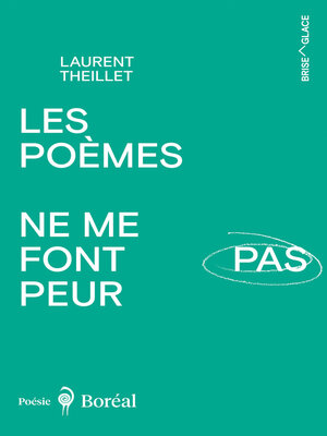 cover image of Les poèmes ne me font pas peur, NE